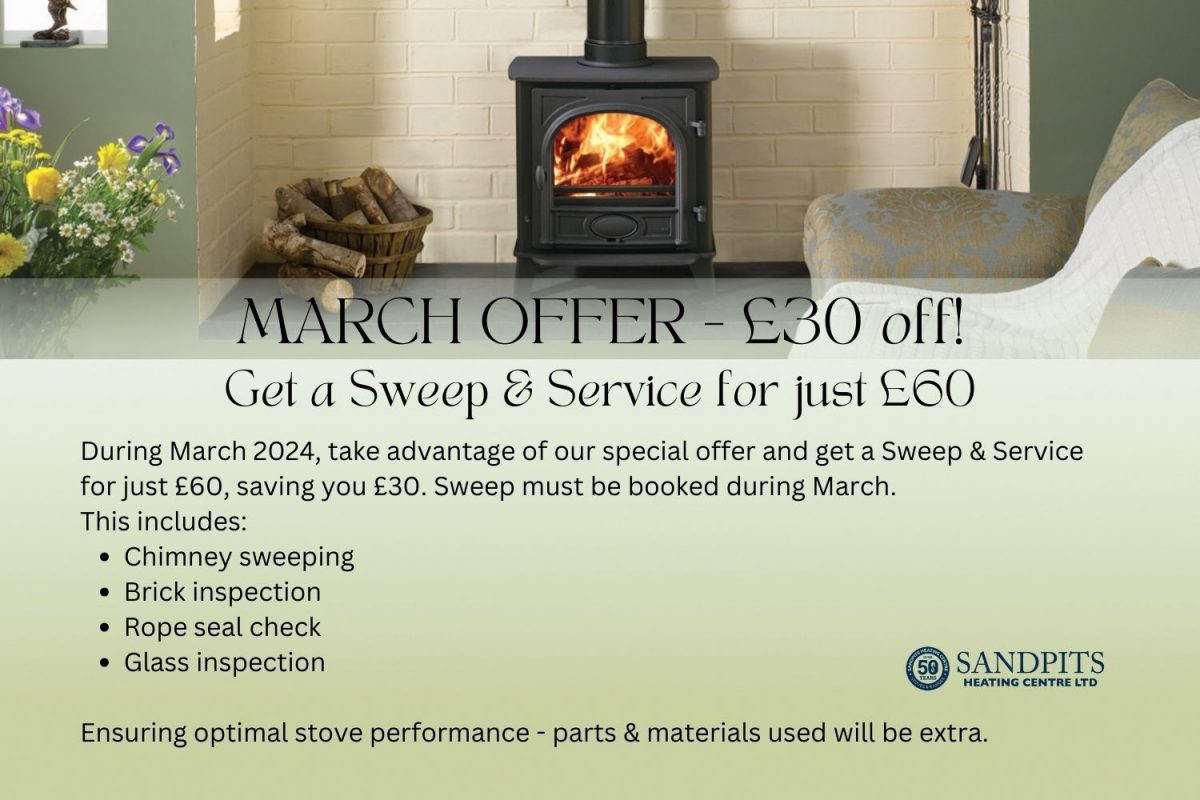 Chimney Sweep March Special Offer